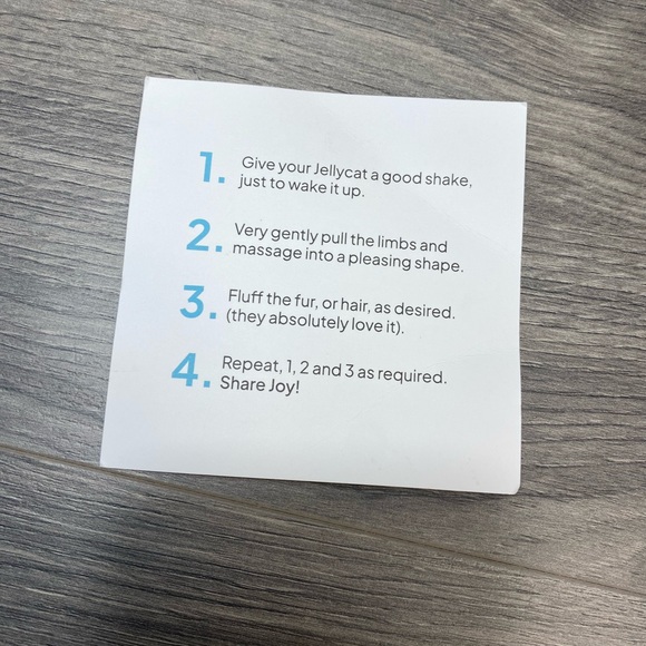 Jellycat Bashful Bunny Silver Grey Plush Soft with Bag - Picture 9 of 12